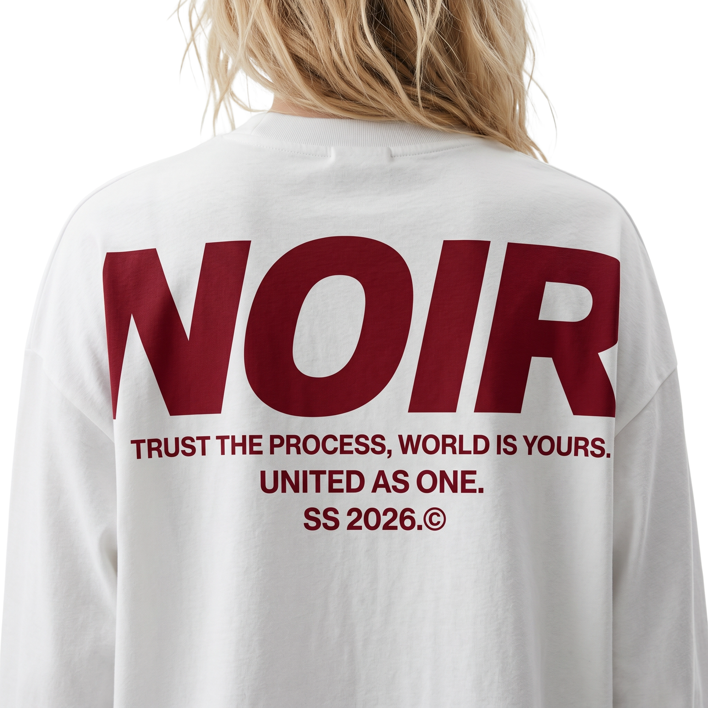 Camiseta Logo White