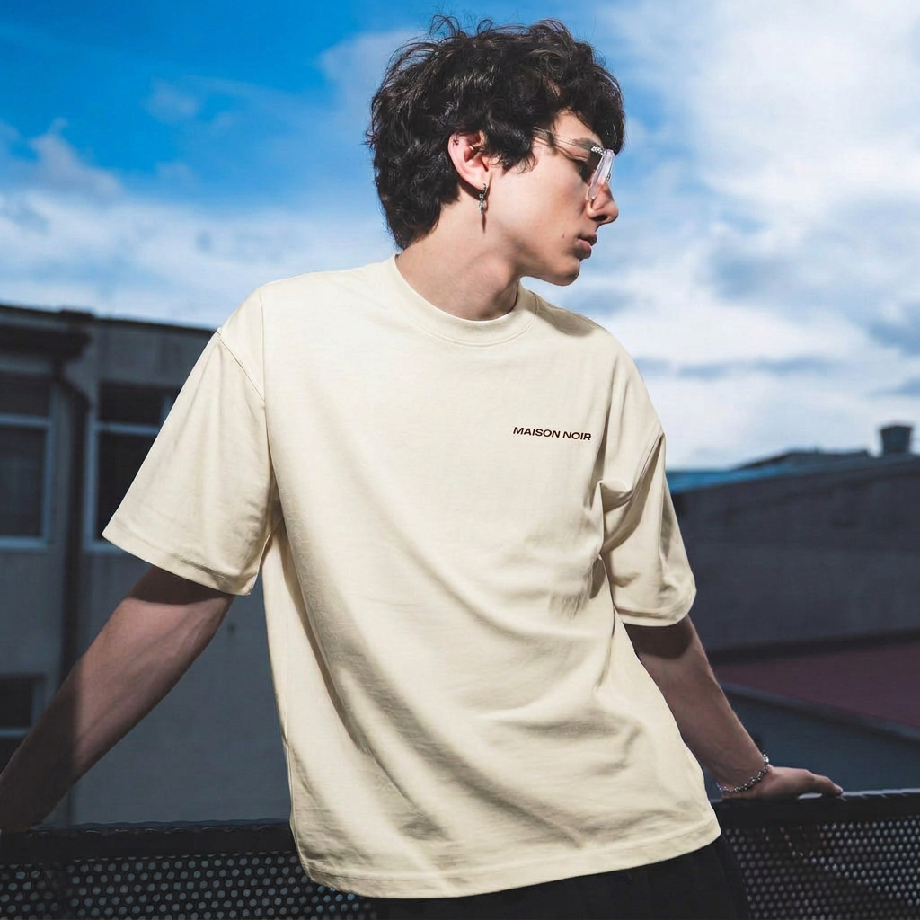 Camiseta Essential Cream
